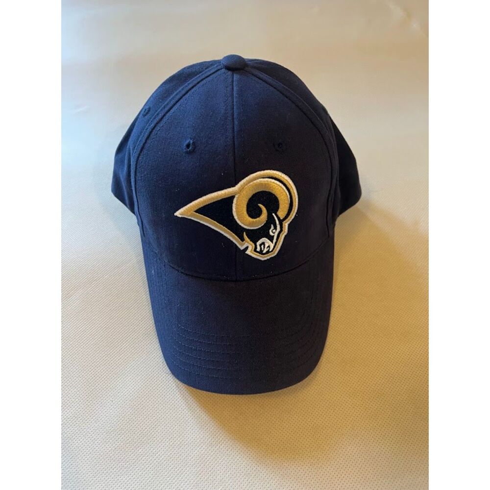 Vintage St. Louis Rams NFL Embroidered Navy Hat